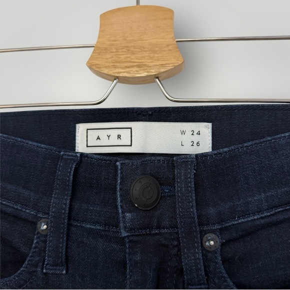 AYR High Rise Skinny Jeans Sz 24 - Picture 4 of 10
